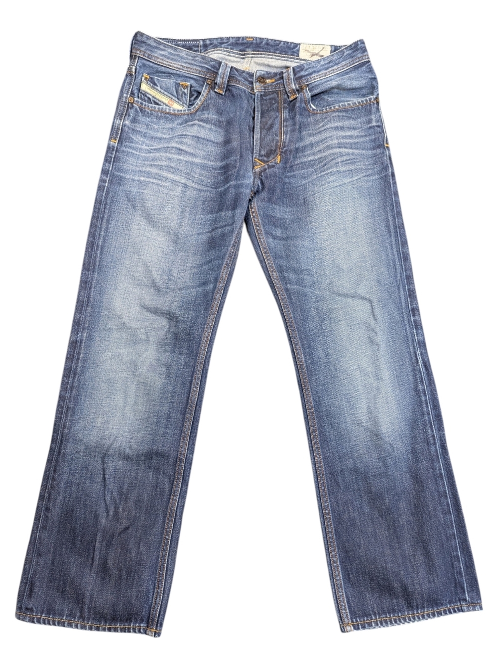 Diesel Industry Larkee Regular Fit Low Rise Button Fly Jeans Men's Size 31x29